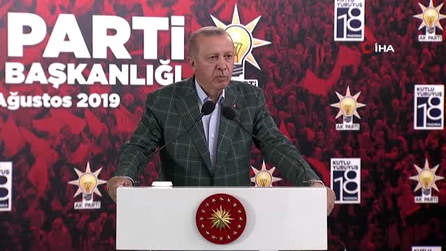 Cumhurbaşkanı Erdoğan: 