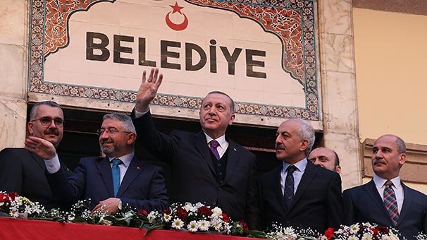 Cumhurbaşkanı Erdoğan'dan Çorum Belediyesi'ne ziyaret