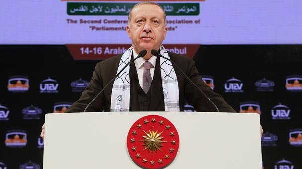 Cumhurbaşkanı Erdoğan'dan Kudüs resti: Silemeyeceksiniz!