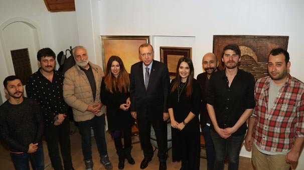 Cumhurbaşkanı Erdoğan'dan sürpriz ziyaret