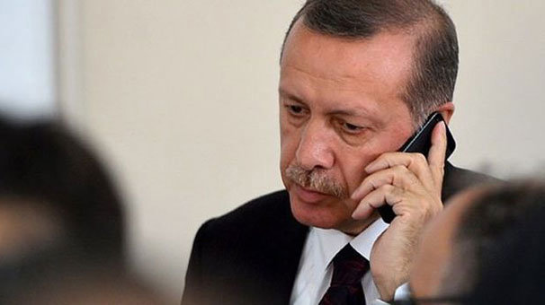 Cumhurbaşkanı Erdoğan'dan taziye telefonları