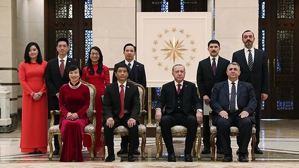 Cumhurbaşkanı Erdoğan'ın kabulleri