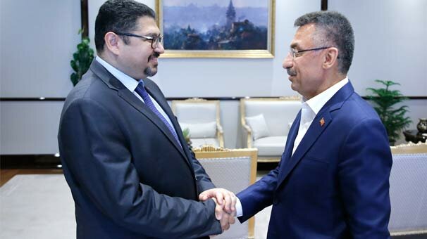 Cumhurbaşkanı Yardımcısı Oktay Yusuf El-Kordofani'yi kabul etti