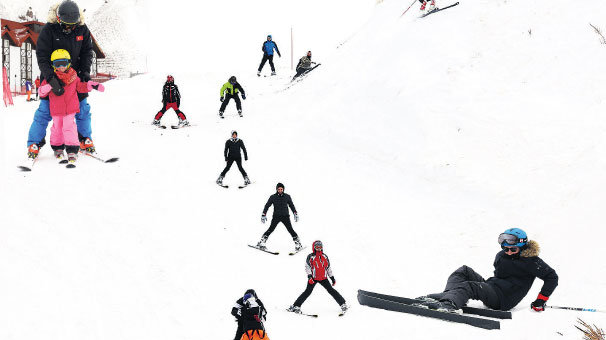 Dadaşlar diyarına kayakçı akını var