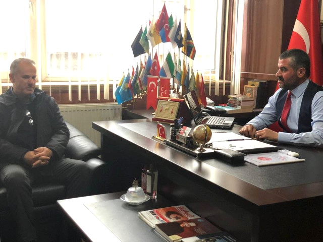 Demard Derneğinden MHP'ye Ziyaret