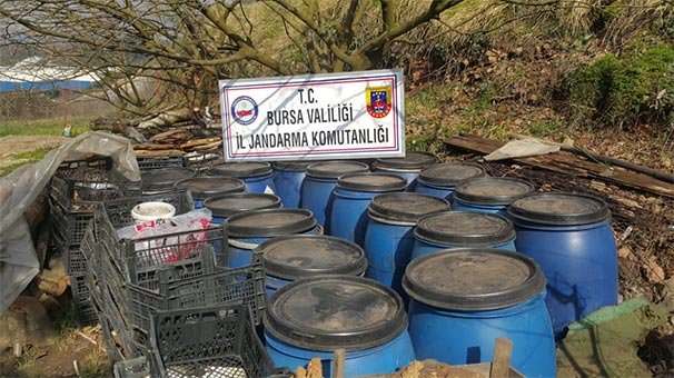 Dev operasyon! Bin 700 litre ele geçirildi