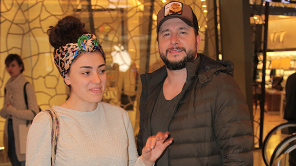 Dilan Çıtak-Levent Dörter'in keyfi yerinde