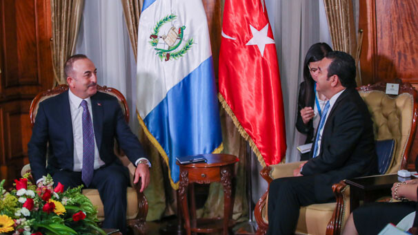 Dışişleri Bakanı Çavuşoğlu Guatemala'da