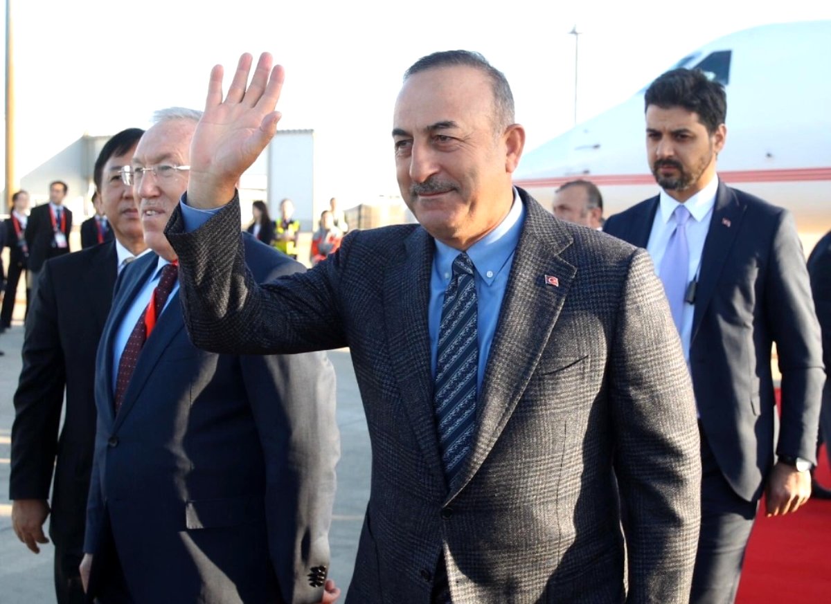 Dışişleri Bakanı Çavuşoğlu, Japon mevkidaşı Motegi ile görüştü