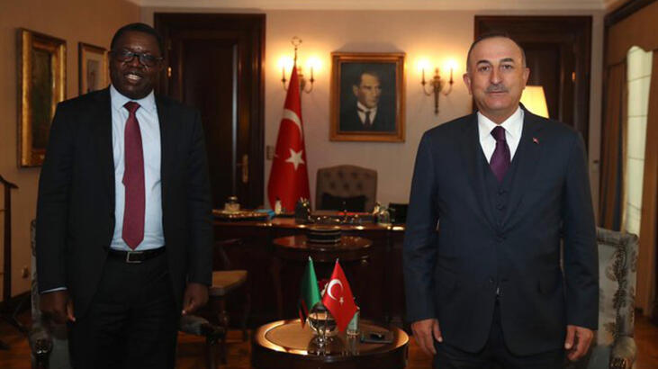 Dışişleri Bakanı Çavuşoğlu, Zambiyalı mevkidaşıyla bir araya geldi