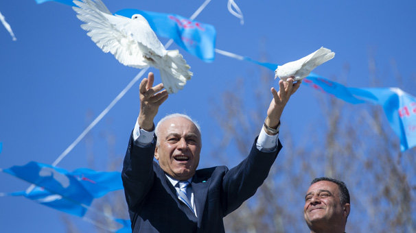 DSP'li Haydar Yılmaz seçim kampanyasını başlattı