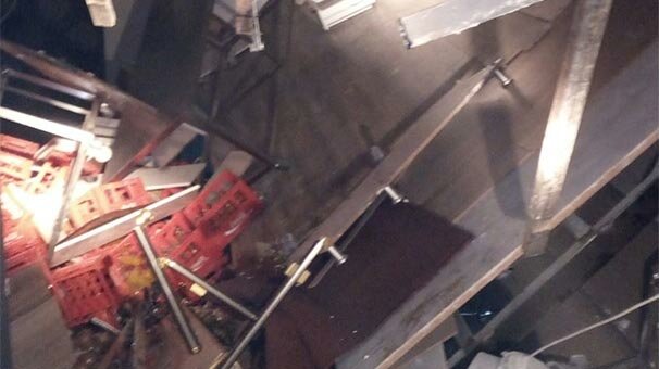 Düğün salonunda korku dolu anlar! Faciadan kıl payı dönüldü