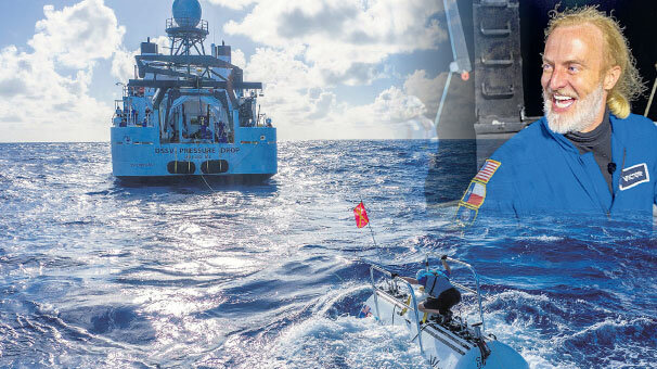 Dünyanın en derinine daldı, plastik poşete rastladı