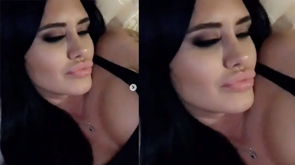 Ebru Polat'tan yatak odasında gece yarısı paylaşımı