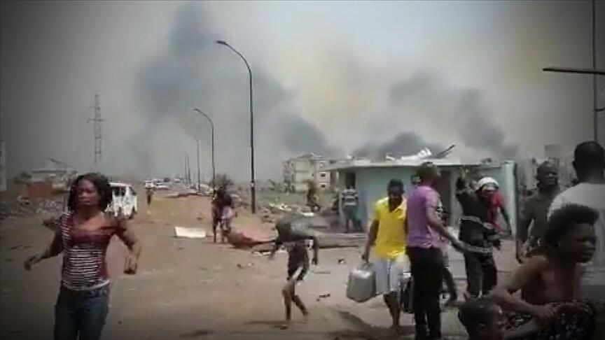 Ekvator Ginesi'nde 105 kişinin öldüğü patlama nedeniyle 3 günlük ulusal yas ilan edildi