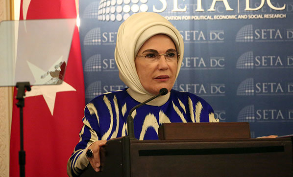 Emine Erdoğan'dan ABD'de 