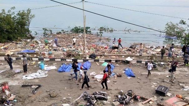 Endonezya'da hayatını kaybedenlerin sayısı artıyor