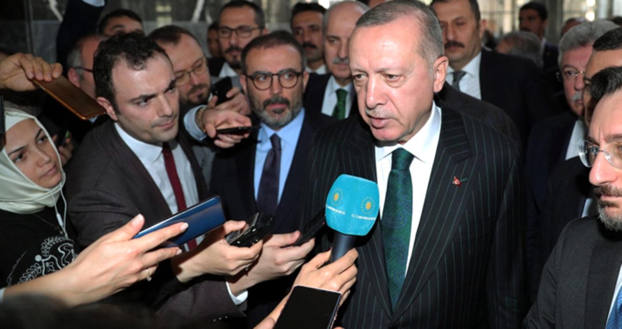 Erdoğan'dan ABD'nin 