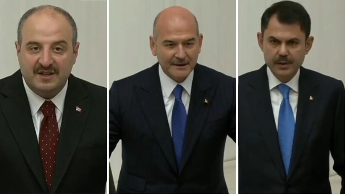 Eski bakanlar, TBMM'de milletvekili yemini etti! 2 isim metni tekrar okudu