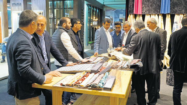 Ev tekstili fuarı kapılarını açtı
