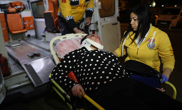 Evine gitmek isteyince hastanelik oldu