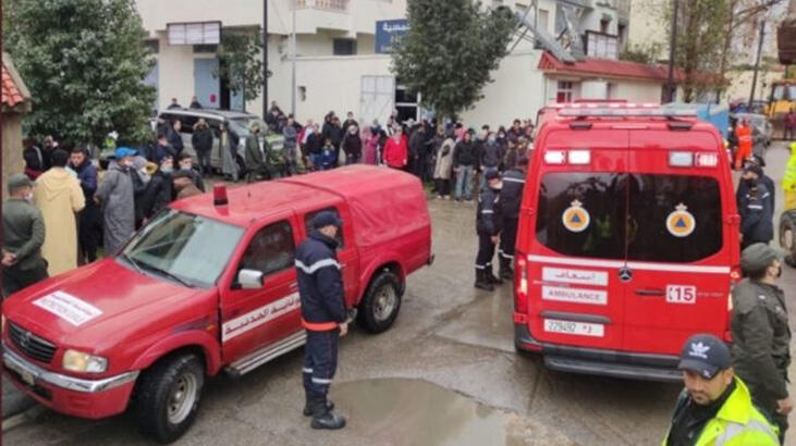 Fas'ta sel kaçak atölyeyi vurdu: 24 ölü