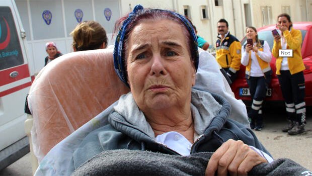 Fatma Girik Ankara'da hastaneye yatırıldı