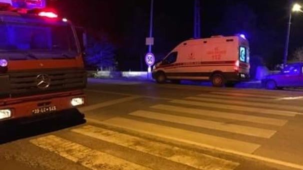 Feci son! Yangından kaçmak isterken...