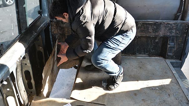 Film senaryosunu aratmayan kablo hırsızlığı