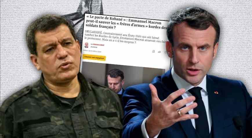 Fransa, terör örgütü YPG/SDG'yi terk edemiyor!