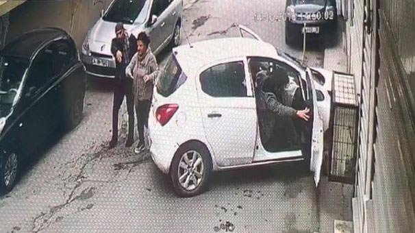 Fren yerine gaza basınca... Şoku atlatınca bakın ne yaptı!