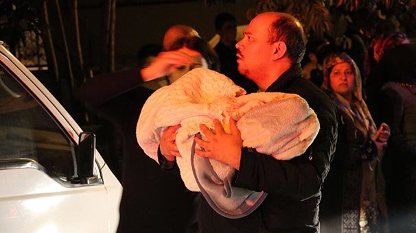 Gece yarısı korku dolu anlar! Böyle çıkarıldılar