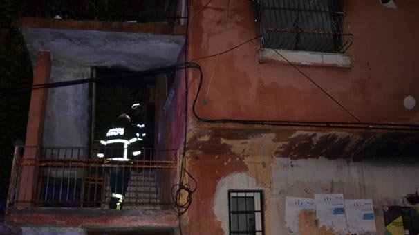 Gece yarısı korku dolu anlar! Yardım çığlıkları sonrası hemen koştu