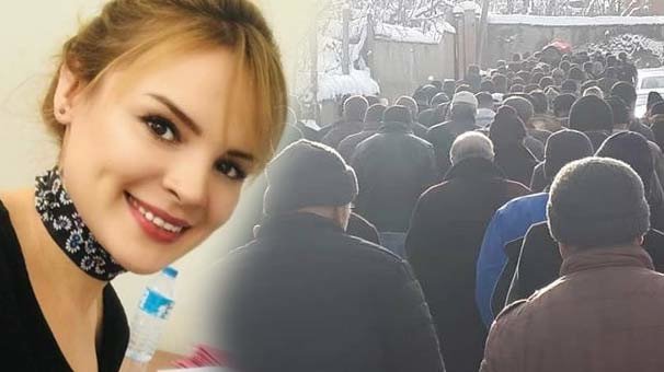 Genç kıza acı veda! Gözyaşları sel oldu...