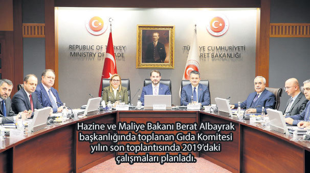 Gıda Komitesi’nin yol haritası hazır
