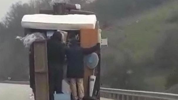 Görenin ağzı açık kaldı! Saniye saniye görüntülendi