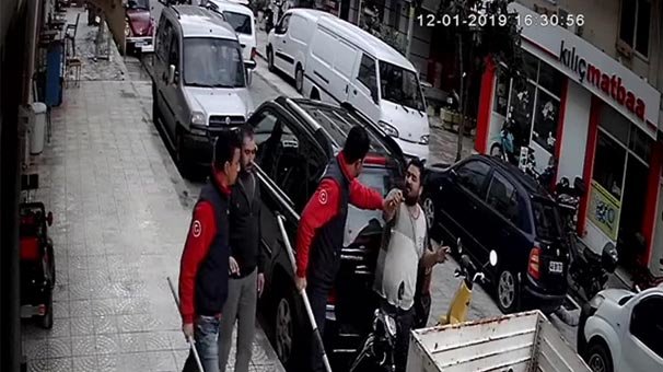 Görüntüler ortaya çıktı! Sokak ortasında... Yok artık