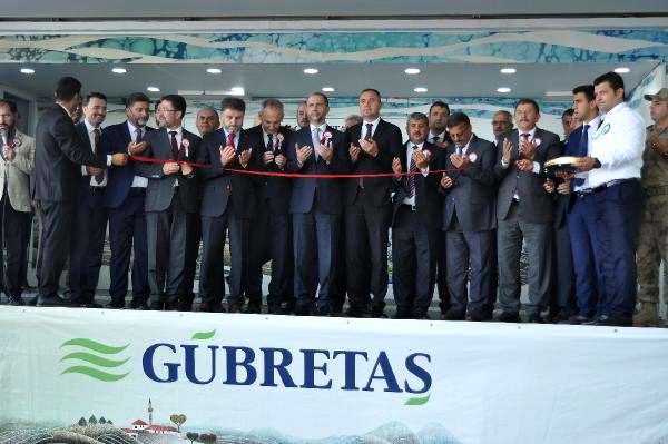 Gübretaş'ın 60 milyon liralık yeni tesisi açıldı