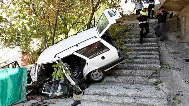 Gümüşhane'de trafik kazası: 1 ölü