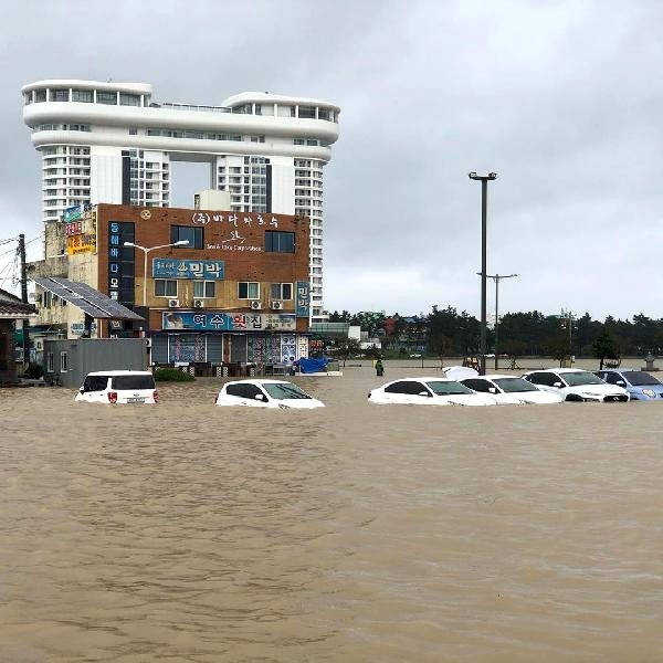 Güney kore'yi mitag tayfunu vurdu: 7 ölü