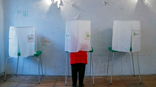 Gürcistan sandık başında