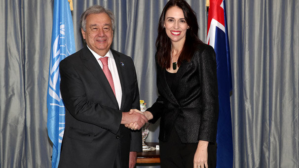 Guterres'den Yeni Zelanda'daki Müslümanlara övgü