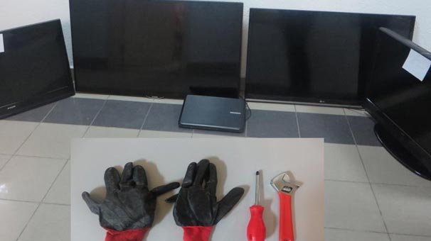 Güvenlik kamerası kayıtları ele verdi! Biri kadın 5 kişi...