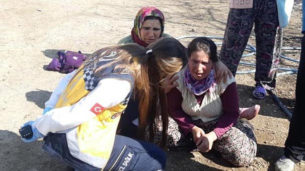 Haberi alınca hemen geldiler! Gözyaşlarına boğuldular