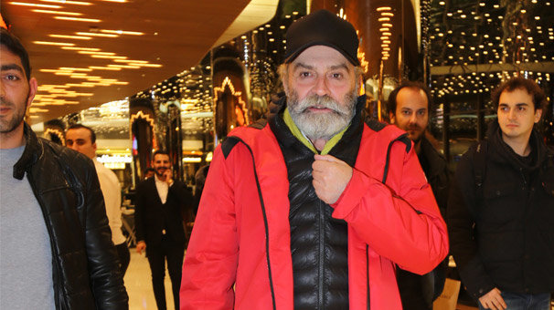 Haluk Bilginer misafirlerini ağırladı