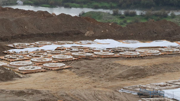 Hasankeyf'te 611 yıllık minare yeniden inşa ediliyor