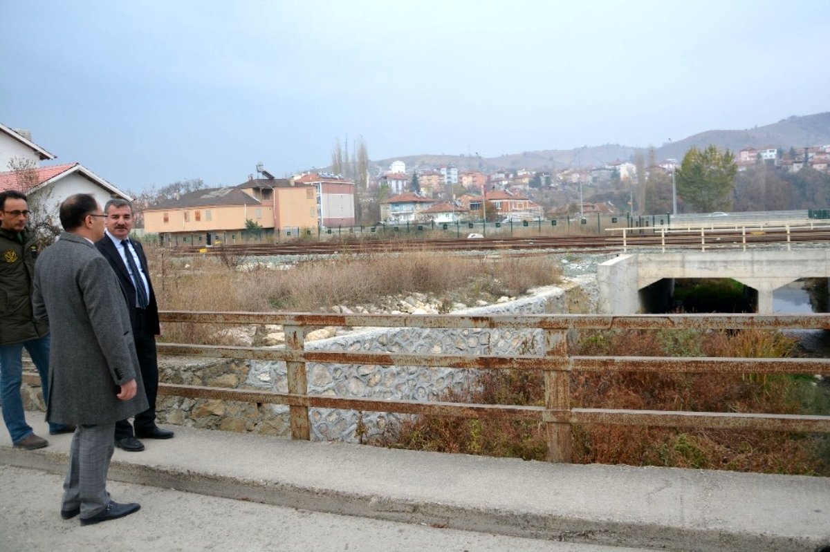 Havza'da sele yol açan Hacı Osman Deresi ıslah edilecek