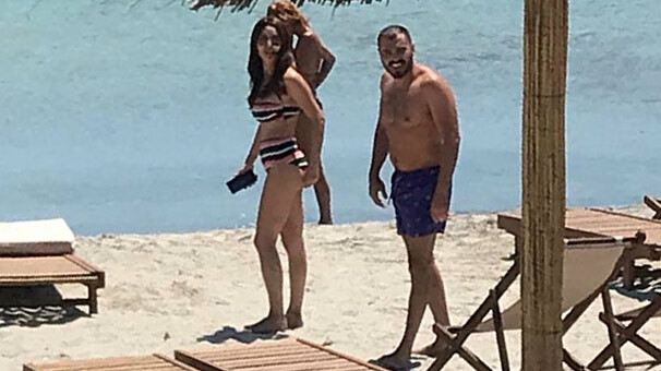 Hazal Filiz Küçükköse'nin aşk tatili