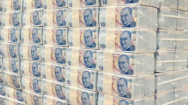 Hazine 4,1 milyar lira borçlandı