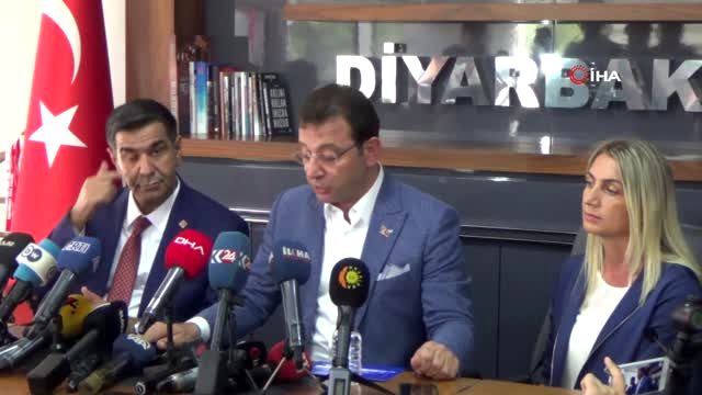 HDP ile birlikte çalışmayı arzuladıklarını belirten İmamoğlu: 